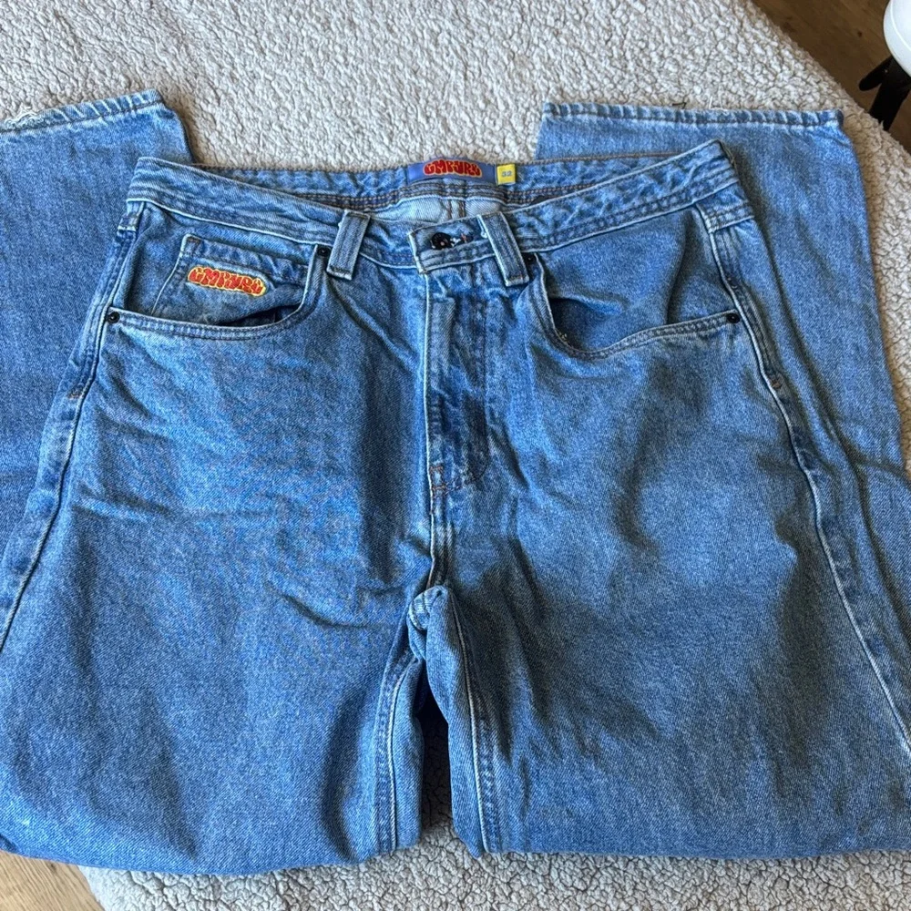 Empyre Relaxed Fit Blue Jeans - Picture 3 of 5